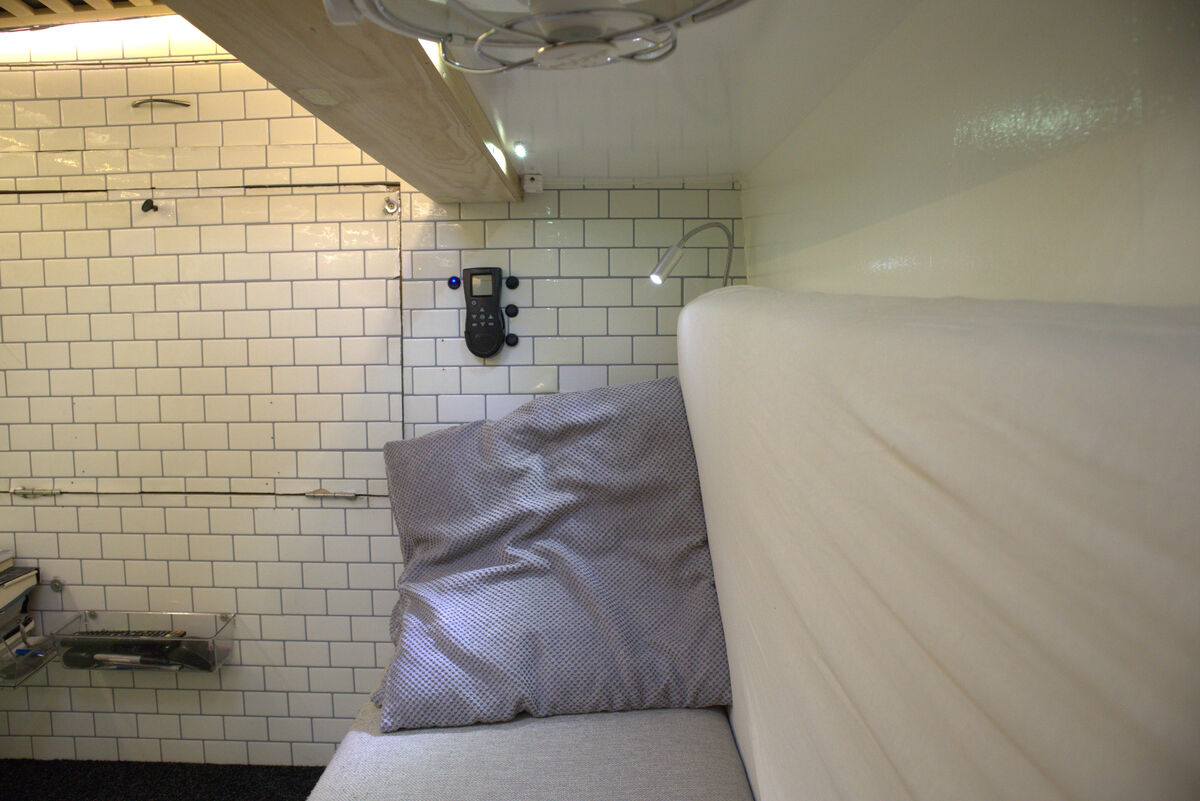 Seating area during the day